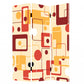 Multi Color Wood Canvas Deep Saffron Screen By Homeroots | Room Dividers | Modishstore - 3