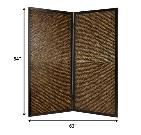Multi Color Wood Screen By Homeroots | Room Dividers | Modishstore - 2