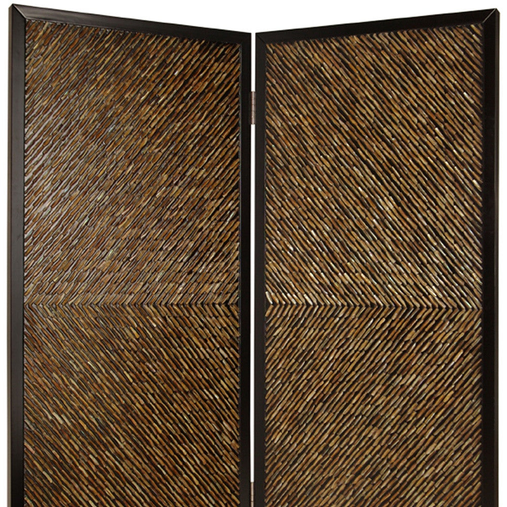 Multi Color Wood Screen By Homeroots | Room Dividers | Modishstore - 4