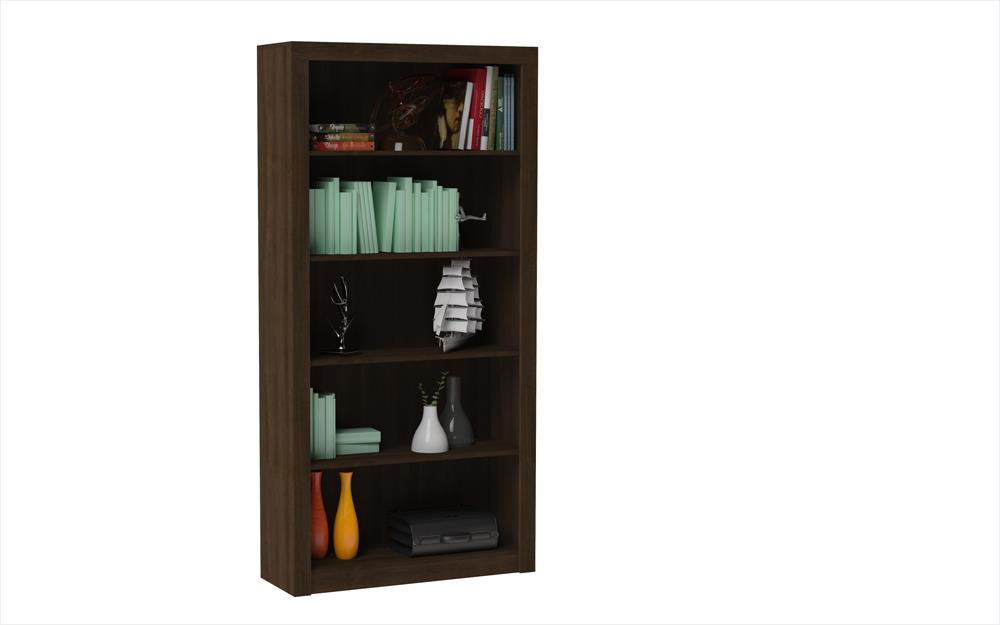 Accentuations by Manhattan Comfort Classic Olinda Bookcase 1.0 with 5 Shelves | Bookcases | Modishstore-2