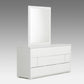 30 White MDF Dresser By Homeroots | Dressers | Modishstore - 2