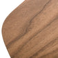 16' Walnut Veneer Metal and Glass Coffee Table By Homeroots - 282733 | Coffee Tables | Modishstore - 3