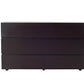 28 Wenge Veneer and MDF Dresser with 3 Drawers By Homeroots | Dressers | Modishstore
