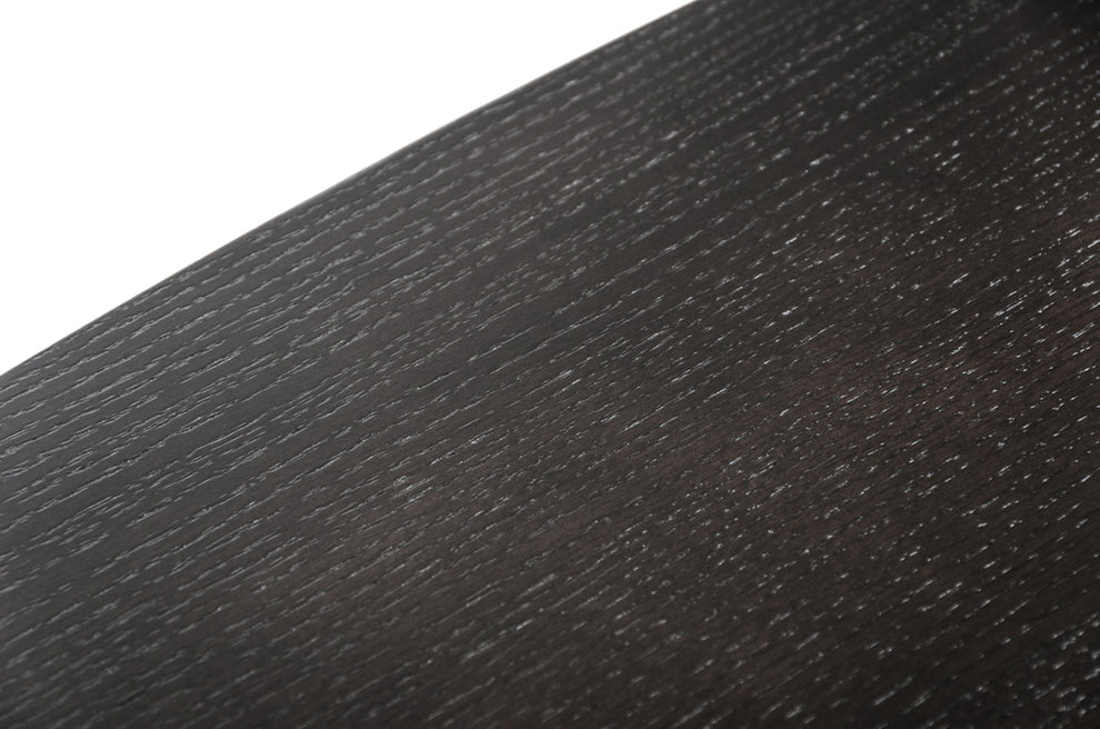 30' Wenge Veneer Oval Dining Table By Homeroots | Dining Tables | Modishstore - 3