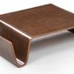 11' Walnut Plywood Coffee Table By Homeroots | Coffee Tables | Modishstore - 3