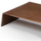 11' Walnut Plywood Coffee Table By Homeroots | Coffee Tables | Modishstore - 4