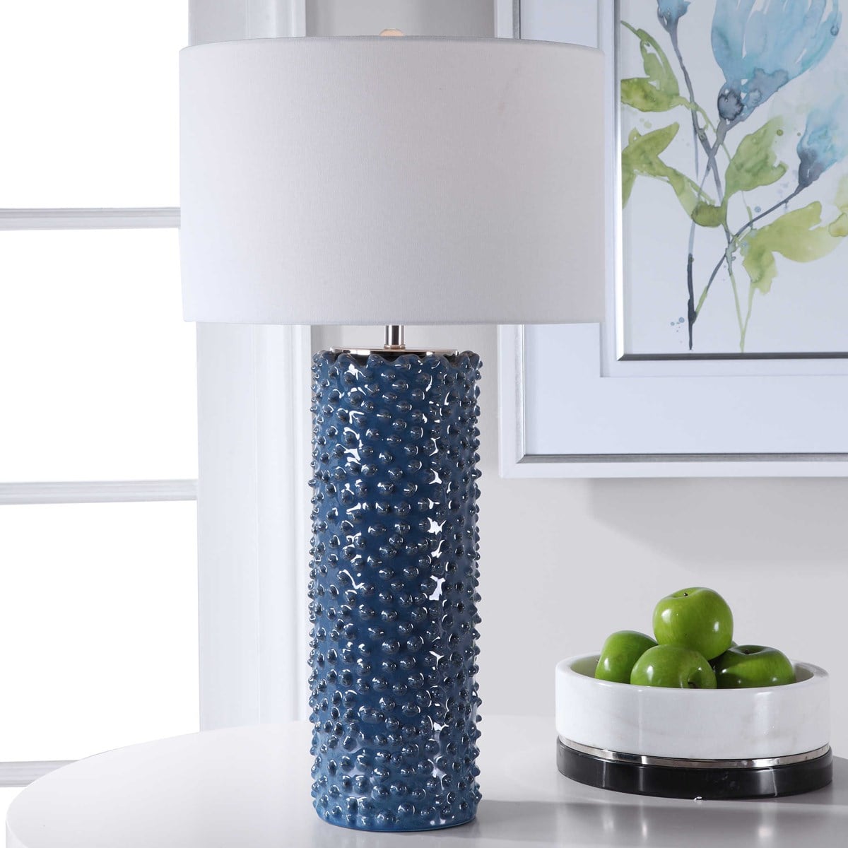 Uttermost Ciji Blue Table Lamp | Modishstore | Table Lamps-7
