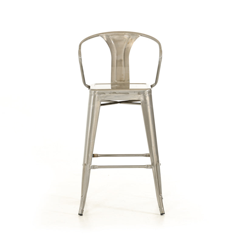33' Steel Bar Stool By Homeroots | Bar Stools | Modishstore - 2