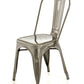 Two 33' Steel Side Chairs By Homeroots | Dining Chairs | Modishstore