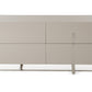 Minimalist Light Gray 3 Drawer Dresser By Homeroots | Dressers | Modishstore - 2