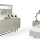 Minimalist Light Gray 3 Drawer Dresser By Homeroots | Dressers | Modishstore - 3