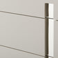 Minimalist Light Gray 3 Drawer Dresser By Homeroots | Dressers | Modishstore - 5