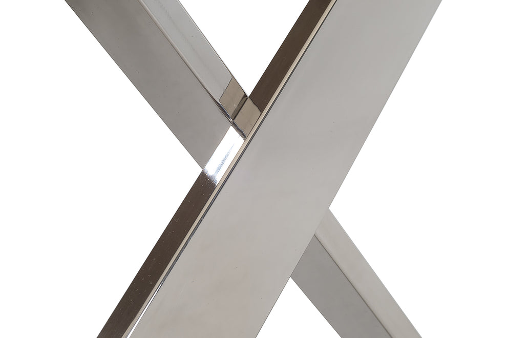 Modern Ash and Steel End Table By Homeroots | End Tables | Modishstore - 3