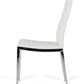 Libby - Modern White Leatherette Dining Chair (Set Of 2) By Homeroots | Dining Chairs | Modishstore - 4