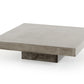 12' Concrete Coffee Table By Homeroots | Coffee Tables | Modishstore
