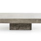 12' Concrete Coffee Table By Homeroots | Coffee Tables | Modishstore - 2
