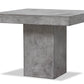 30' Concrete Square Dining Table By Homeroots - 283283 | Dining Tables | Modishstore