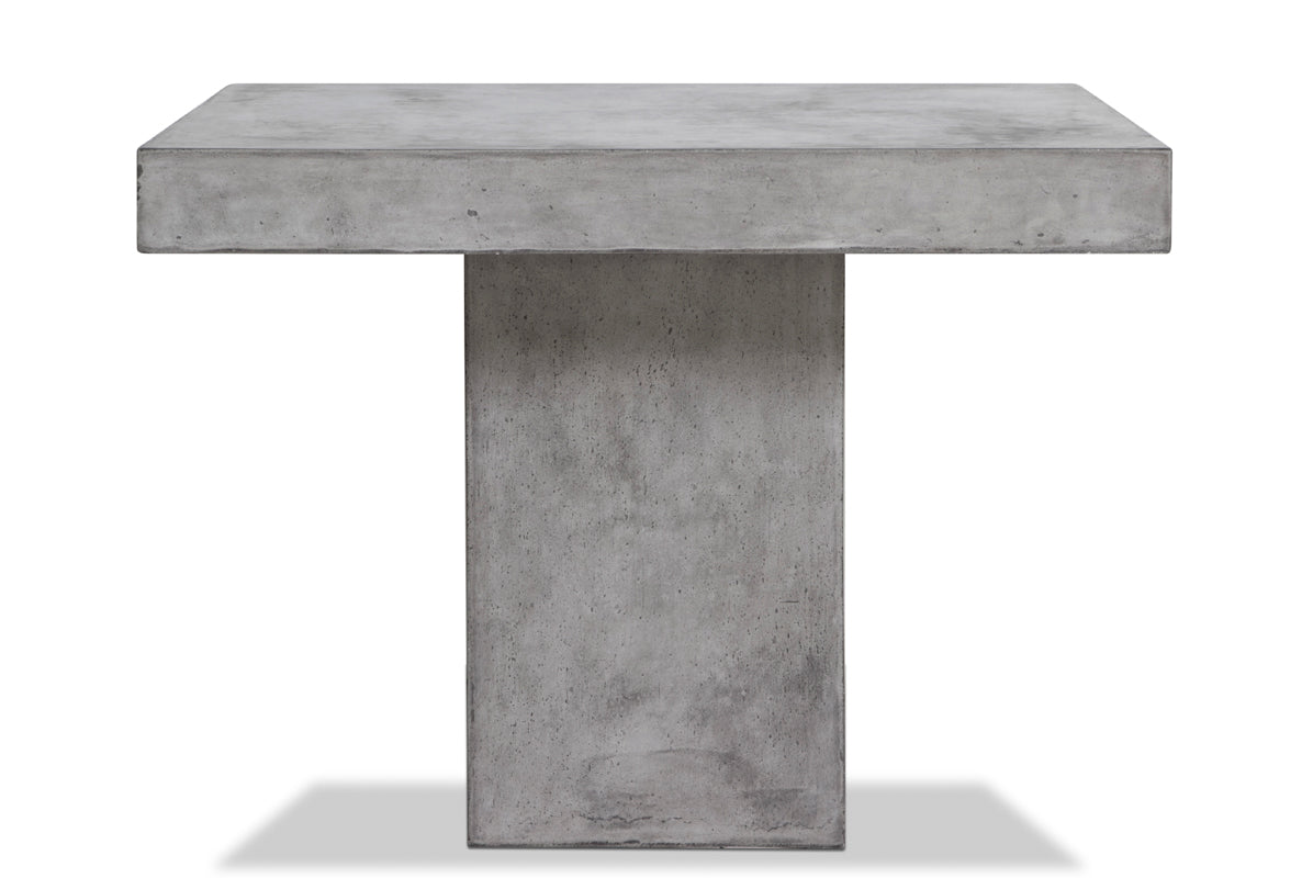 30' Concrete Square Dining Table By Homeroots - 283283 | Dining Tables | Modishstore - 2