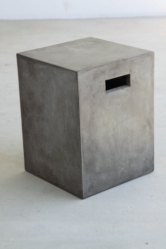 18' Concrete Dining Stool By Homeroots | Stools | Modishstore