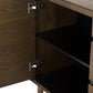 34' Tobacco Wood And Veneer Buffet By Homeroots | Sideboards | Modishstore - 5