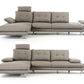 34' Grey Foam Steel Wood and Veneer Sectional Sofa By Homeroots | Sectional | Modishstore - 3