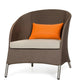 31' Brown Mesh Aluminum and Glass Sofa Set By Homeroots | Sofa Set | Modishstore - 5