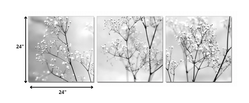 24" Canvas 3 Panels Photo By Homeroots | Wall Decor | Modishstore - 2
