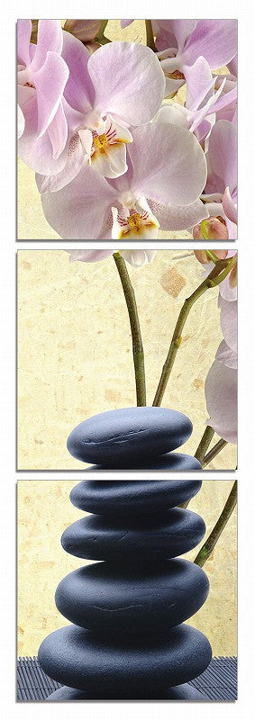 24" Multicolor Canvas Vertical 3 Panels Photo By Homeroots | Wall Decor | Modishstore - 3