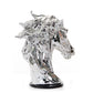 Modern Silver Horse Head Sculpture By Homeroots | Sculptures | Modishstore - 3
