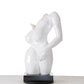 Modern White Feminine Sculpture By Homeroots | Sculptures | Modishstore - 2