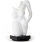 Modern White Feminine Sculpture By Homeroots | Sculptures | Modishstore - 4