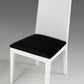 Two 36' White Fabric Dining Chairs By Homeroots | Dining Chairs | Modishstore