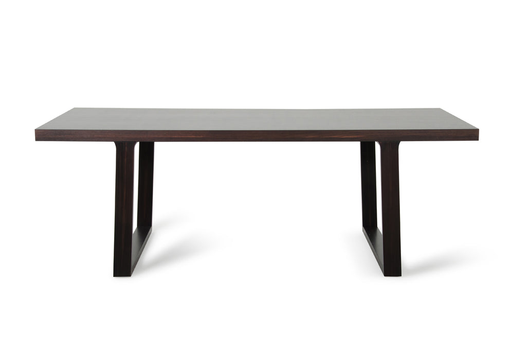 30' Oak Veneer Dining Table By Homeroots | Dining Tables | Modishstore - 3