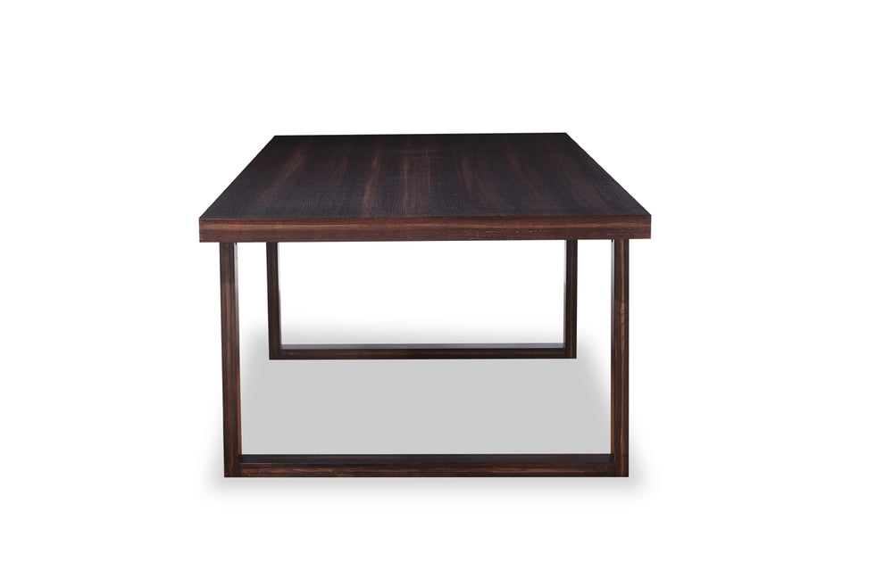 30' Oak Veneer Dining Table By Homeroots | Dining Tables | Modishstore - 5