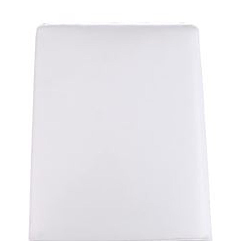 Set Of Two White Contemporary Faux Leather Dining Chairs By Homeroots | Dining Chairs | Modishstore - 4