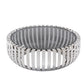 14' Glass and Stainless Steel Round Coffee Table By Homeroots | Coffee Tables | Modishstore