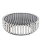 14' Glass and Stainless Steel Round Coffee Table By Homeroots | Coffee Tables | Modishstore - 3