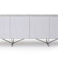 28' White High Gloss Buffet By Homeroots | Sideboards | Modishstore