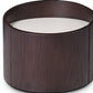 21" Round Modern Brown Oak Finish End Table By Homeroots | End Tables | Modishstore - 4