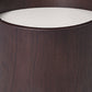 21" Round Modern Brown Oak Finish End Table By Homeroots | End Tables | Modishstore - 5