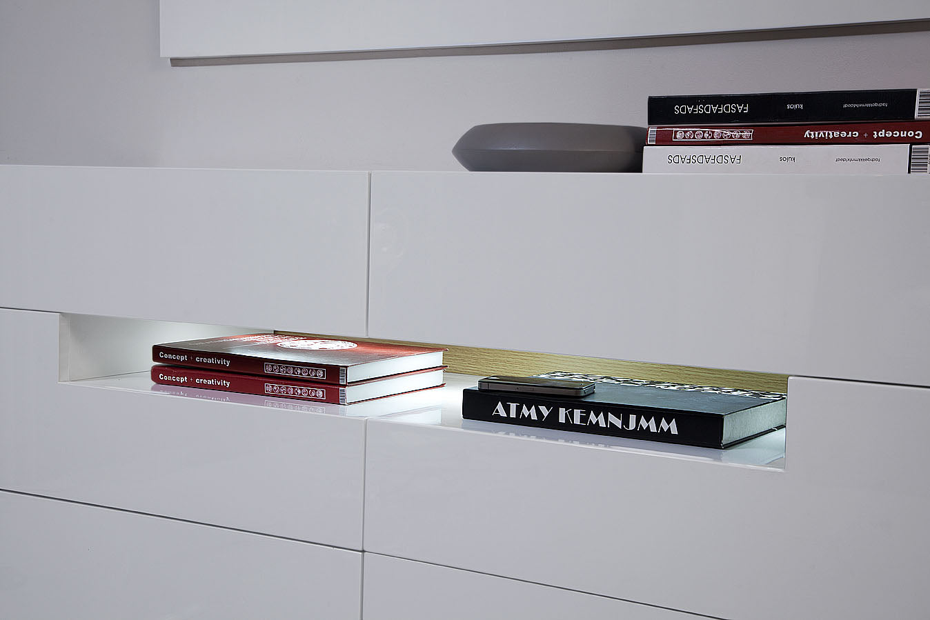 28' White Mdf Dresser By Homeroots | Dressers | Modishstore - 5