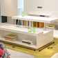 16' White Coffee Table By Homeroots | Coffee Tables | Modishstore - 2