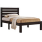 Popular Espresso Full Size Slat Wood Bed By Homeroots | Beds | Modishstore - 4
