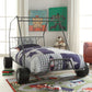 Twin Gunmetal Go Kart Bed By Homeroots | Beds | Modishstore