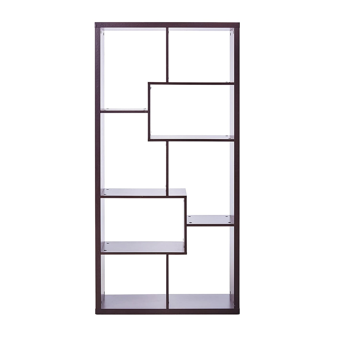 Cappuccino Hollow Bookcase By Homeroots | Bookcases | Modishstore - 3