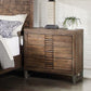 Reclaimed Oak 3 Drawer Nightstand By Homeroots | Nightstands | Modishstore