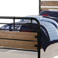Antique Oak Twin Bed By Homeroots | Beds | Modishstore