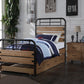 Twin Antique Oak Pine Wood Trundle By Homeroots | Beds | Modishstore