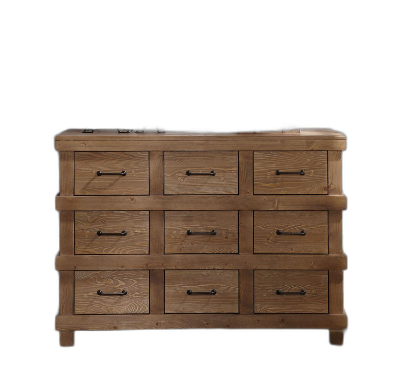 Antique Oak Dresser By Homeroots | Dressers | Modishstore - 3