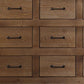 Antique Oak Dresser By Homeroots | Dressers | Modishstore - 5